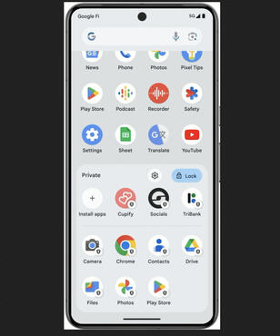 Android 15 private Spaces