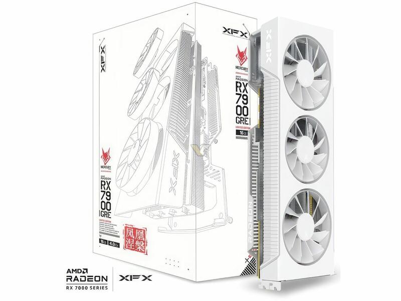 Weiße Grafikkarten: AMD der Radeon RX 7800 XT und RX 7900 GRE von XFX