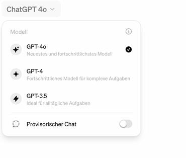 Chat GPT-4o-und GPT-4