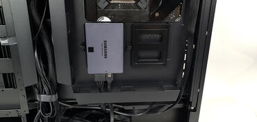 be quiet! Dark Base Pro 901 - SSD verbaut