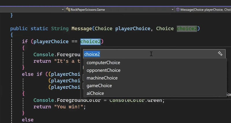 Microsoft Visual Studio 2022 17.10 mit integriertem GitHub Copilot Microsoft Visual Studio 2022 17.10 mit integriertem GitHub Copilot