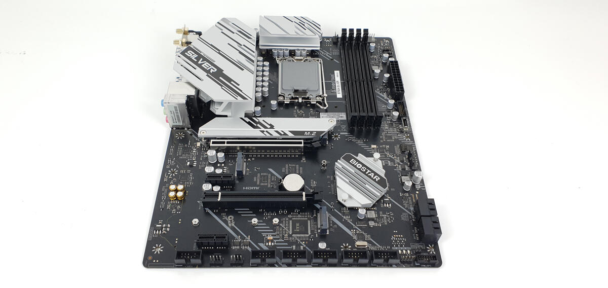 Biostar B760A-Silver - Mainboard 01  Bild © 