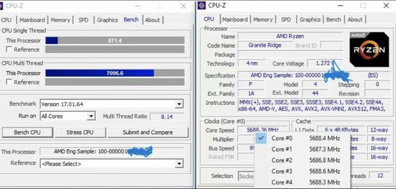 AMD Ryzen 5 9600X Übertaktung AMD Ryzen 5 9600X Übertaktung