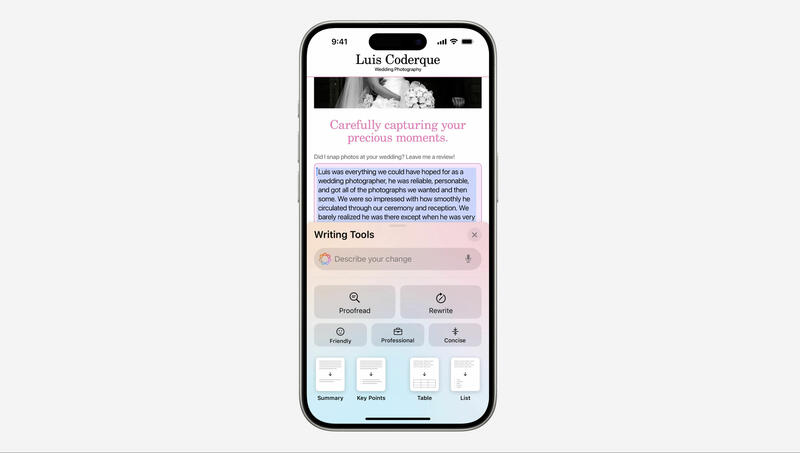 Apple Intelligence Apple Intelligence