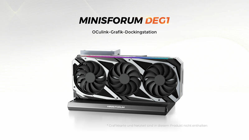 Minisforum DEG1 eGPU-Dock Minisforum DEG1 eGPU-Dock