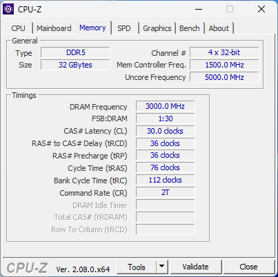 TeamGroup T-Force DELTA RGB weiß 32GB, DDR5-6000, CL30-36-36-76 CPUz TeamGroup T-Force DELTA RGB weiß 32GB, DDR5-6000, CL30-36-36-76 CPUz