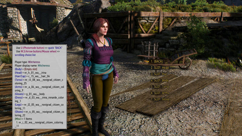 The Witcher 3 Custom Player Characters The Witcher 3 Custom Player Characters