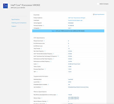 Intel Raptor Lake-S: Neue Prozessoren der 14. Generation ohne Efficient-Kerne
