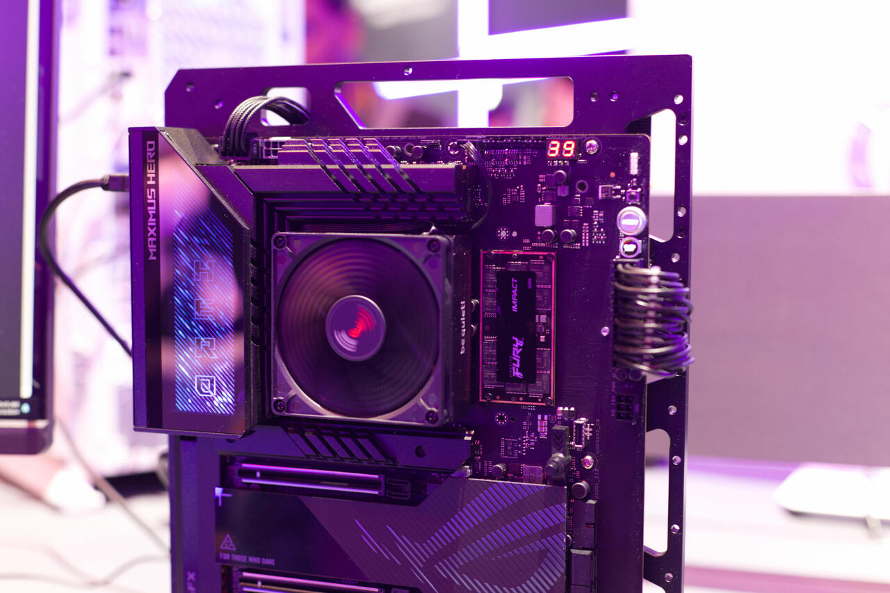 ASUS Z790 Maximus Hero - CAMM  Bild © PCMasters.de
