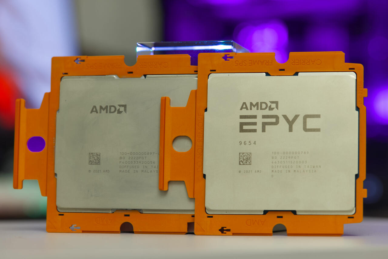 AMD EPYC 9654  Bild © PCMasters.de