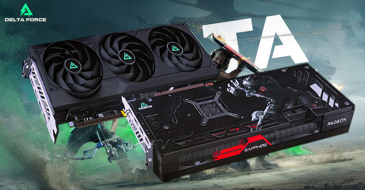 Sapphire Radeon RX 7700 XT Delta Force Hawk Ops   Bild © AMD, über VideoCardz