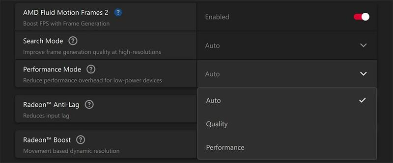AMD Fluid Motion Frames 2 AMD Fluid Motion Frames 2