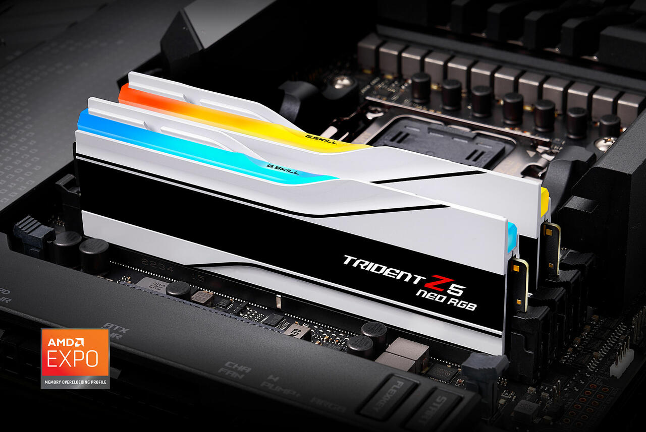 G.Skill DDR5-Low-Latency-Speicherkits  Bild © G.Skill