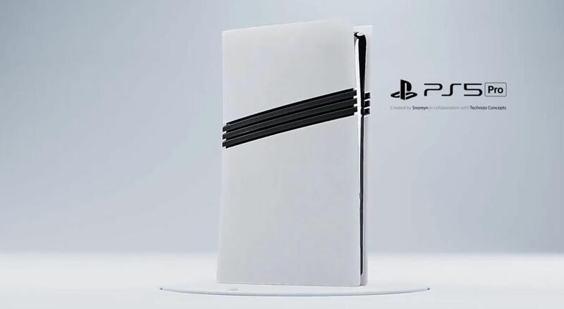 PlayStation 5 Pro Renderbilder PlayStation 5 Pro Renderbilder