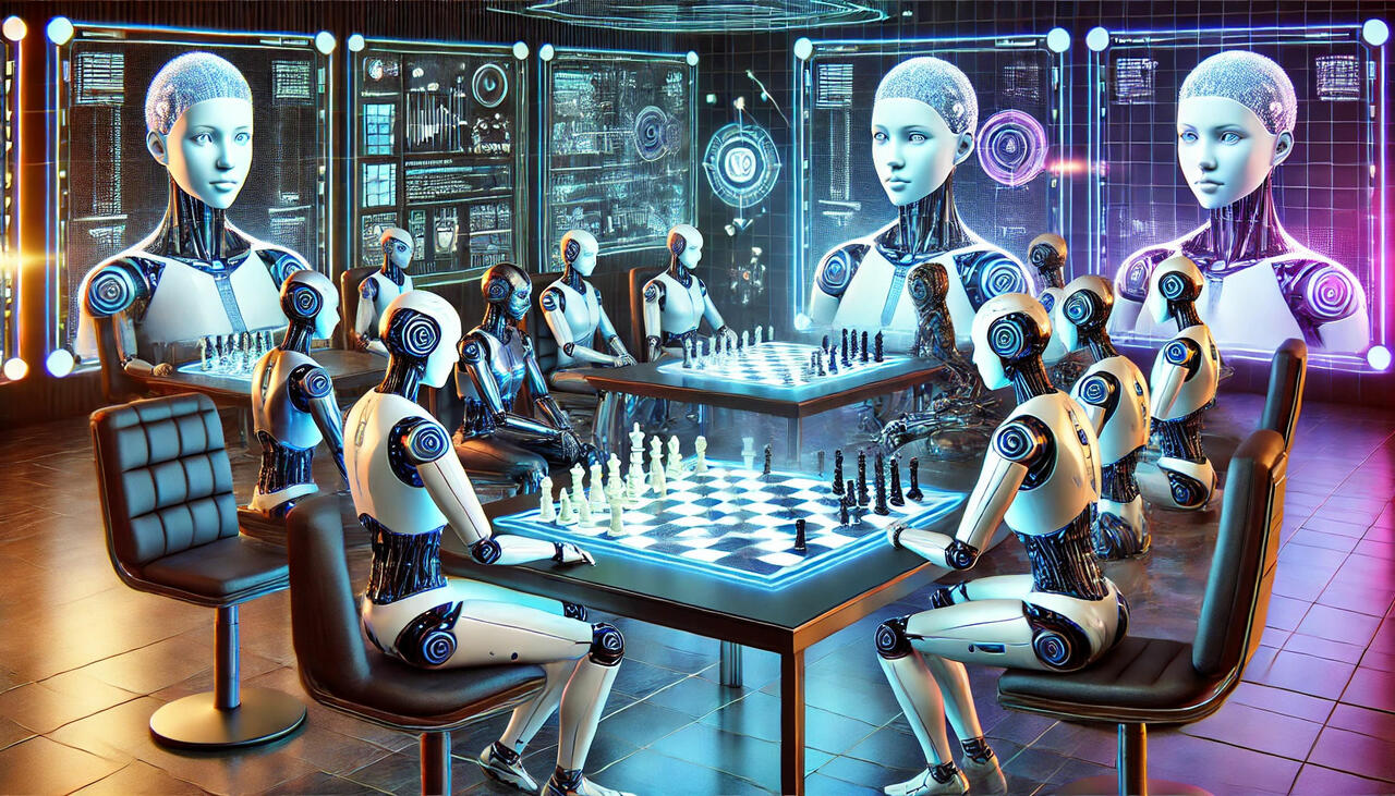 KI trifft auf Algorithmus  Bild © DALL-E