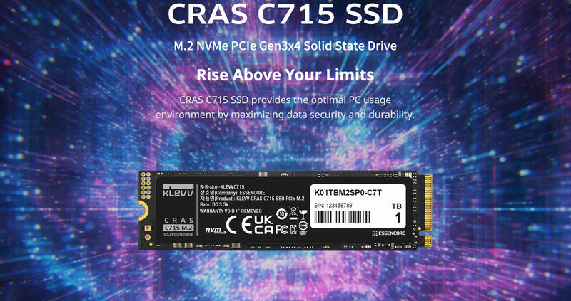 KLEVV CRAS C715 KLEVV CRAS C715