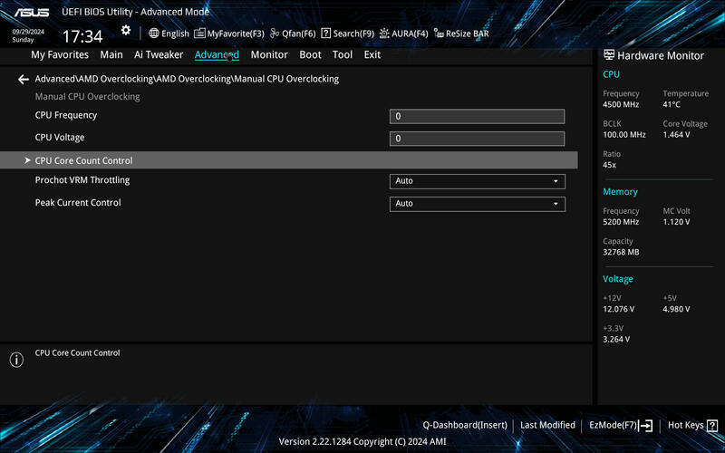 ASUS PRIME X870 P BIOS AMD Overclocking 2 ASUS PRIME X870 P BIOS AMD Overclocking 2