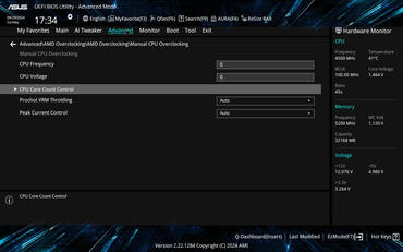 ASUS PRIME X870 P BIOS AMD Overclocking 2