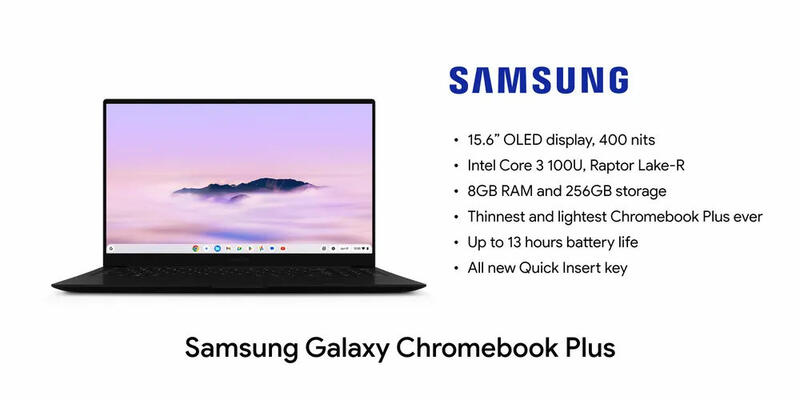 Samsung Galaxy Chromebook Plus Samsung Galaxy Chromebook Plus