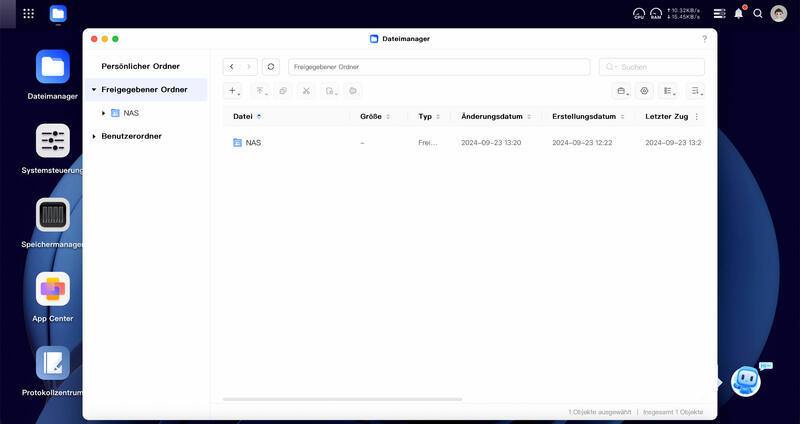 Ugreen DXP4800 Plus Dateimanager 1 Ugreen DXP4800 Plus Dateimanager 1