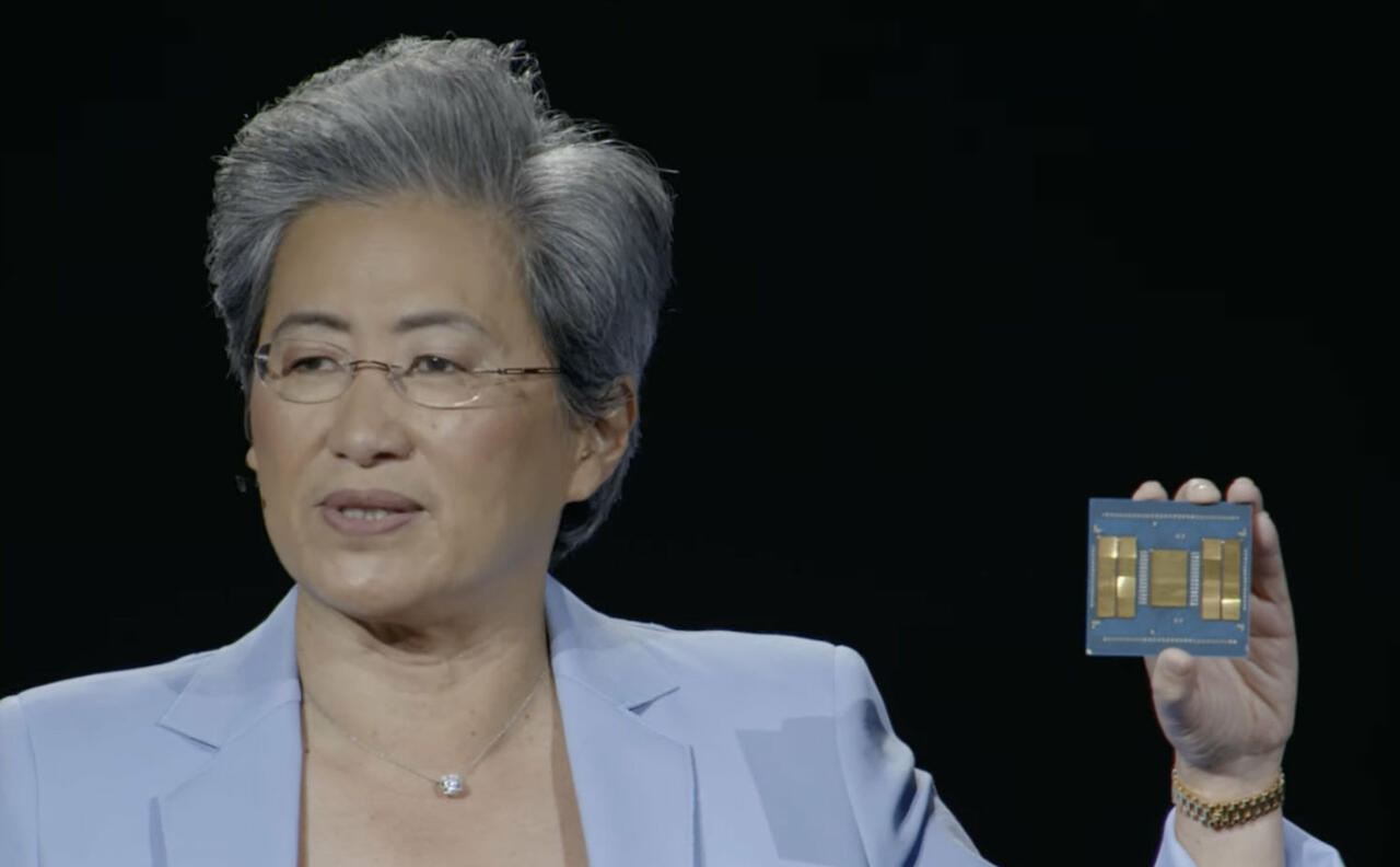 AMD EPYC 9005 Turin Demo beim Event  Bild © AMD