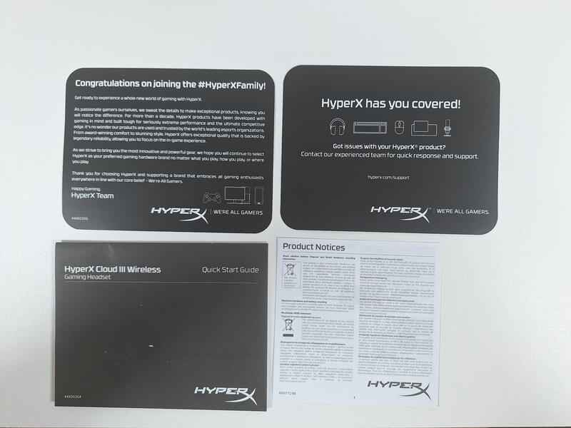 HyperX Cloud III Wireless 003 - Manuals