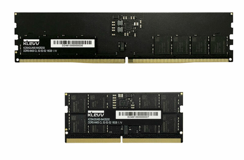 KLEVV stellt DDR5 CU DIMM und CSO DIMM Speichermodule KLEVV stellt DDR5 CU DIMM und CSO DIMM Speichermodule