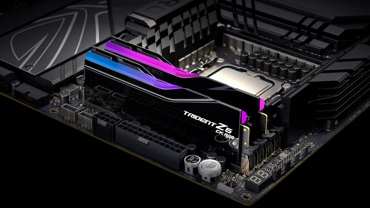 G.SKILL Trident Z5 CK DDR5 CU DIMM  Bild © G.SKILL^