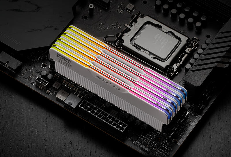 KLEVV URBANE V RGB DDR5 Speicher ARGB Beleuchtung KLEVV URBANE V RGB DDR5 Speicher ARGB Beleuchtung