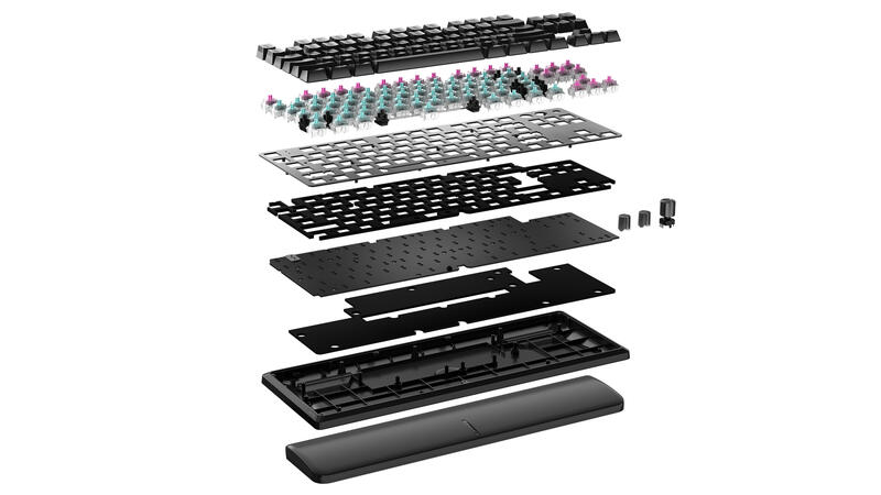 Corsair K70 PRO TKL Tastatur Aufbau Corsair K70 PRO TKL Tastatur Aufbau