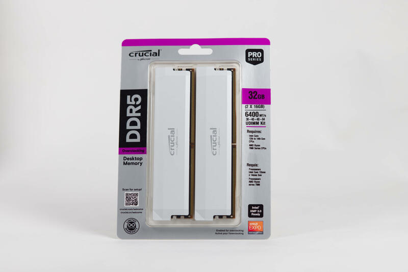 Crucial Pro Overclocking DDR5-6400 im Test/Review - PC Masters