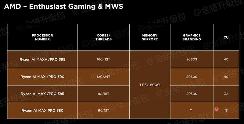 Ryzen AI MAX 300 Modelle Ryzen AI MAX 300 Modelle
