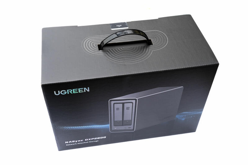 Ugreen NASync DXP2800 Verpackung Ugreen NASync DXP2800 Verpackung