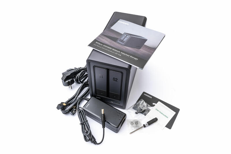 Ugreen NASync DXP2800 Lieferumfang ausgepackt Ugreen NASync DXP2800 Lieferumfang ausgepackt