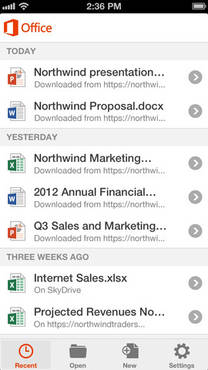 Microsoft Office Mobile für iOS veröffentlicht