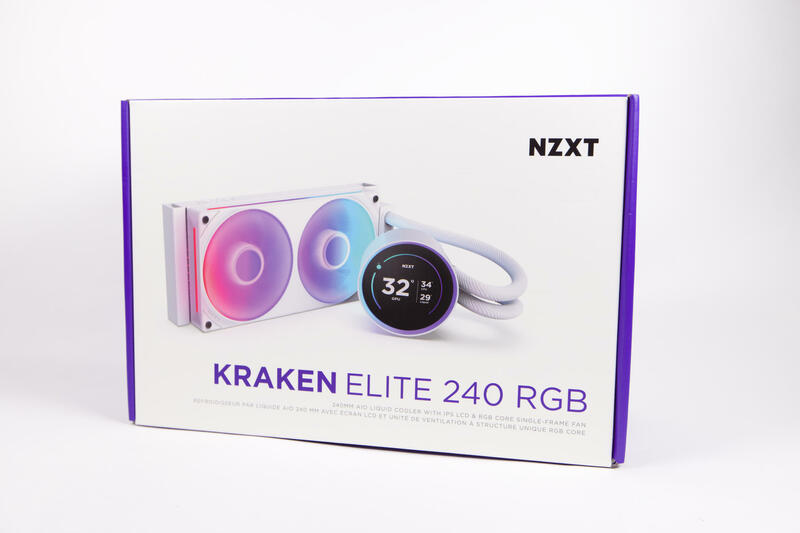 NZXT Kraken Elite 240 RGB Verpackung NZXT Kraken Elite 240 RGB Verpackung