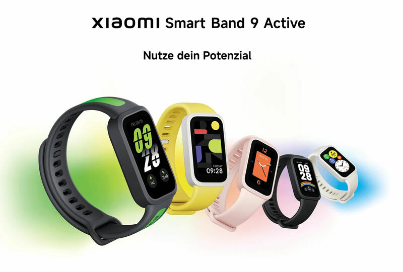 Xiaomi Smart Band 9 Active in mehreren Farben Xiaomi Smart Band 9 Active in mehreren Farben