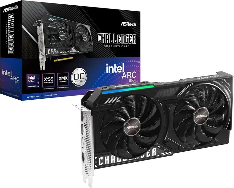 Asrock CHallengerArc B580 Asrock CHallengerArc B580