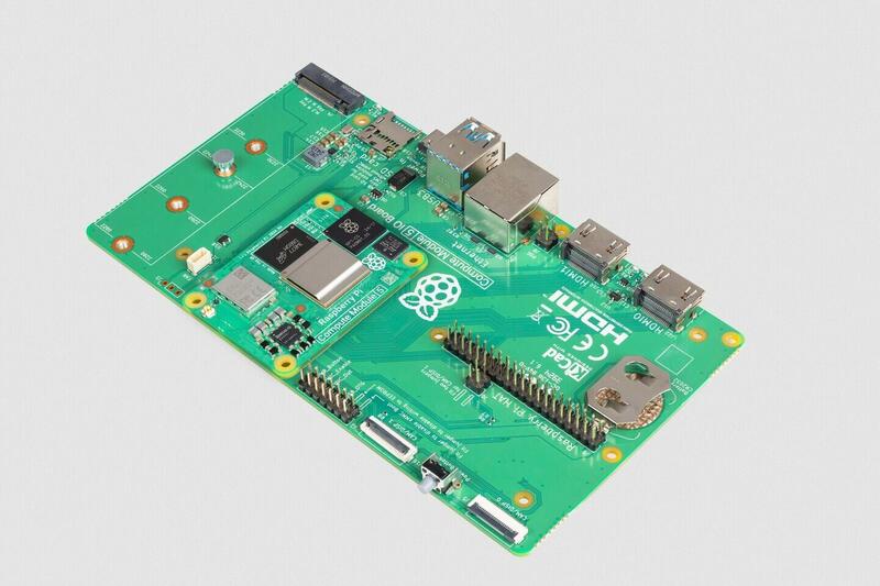 Raspberry Pi Compute Module 5 mit Board Raspberry Pi Compute Module 5 mit Board