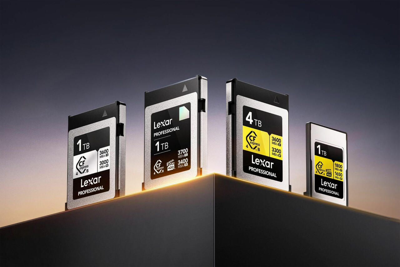 Lexar CFexpress 4.0 Speicherkarten  Bild © Lexar