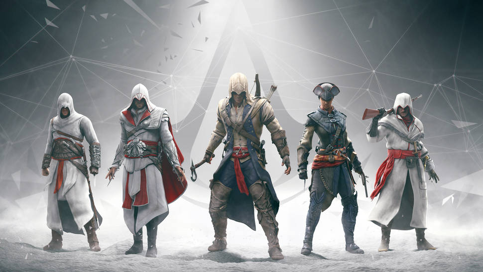 Assassins Creed roundup der Charaktere