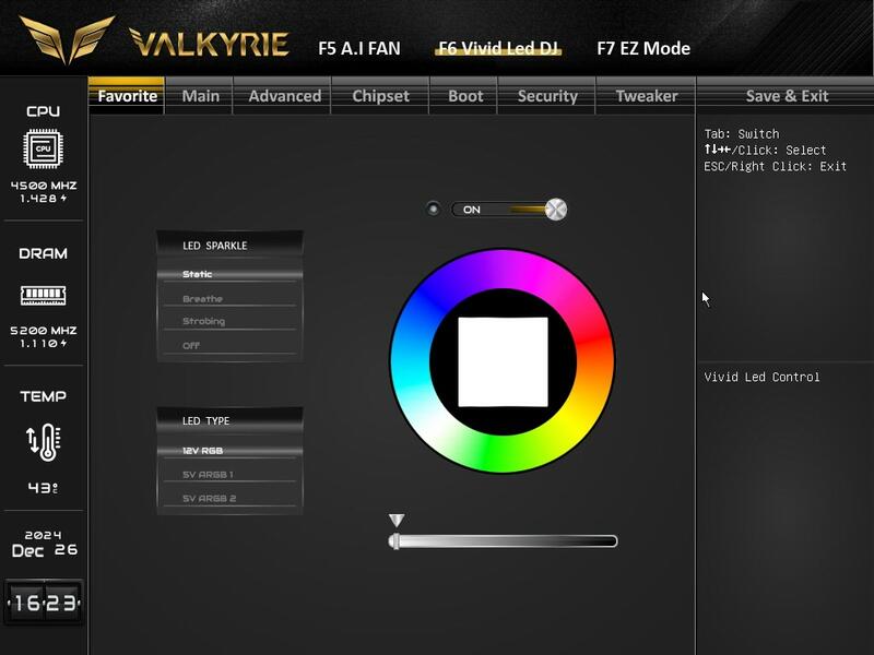 BIOSTAR X870E VALKYRIE BIOS rgb BIOSTAR X870E VALKYRIE BIOS rgb