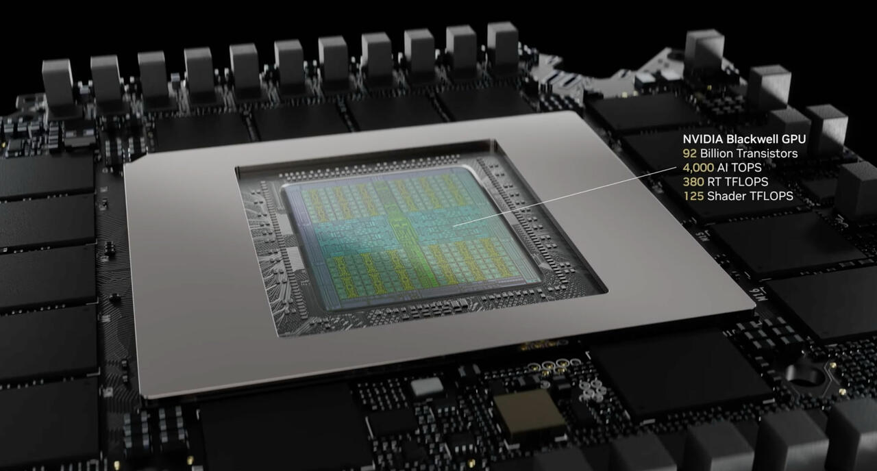 GeForce RTX 5090, RTX 5080, RTX 5070 Ti und RTX 5070 Blackwell  Bild © NVIDIA