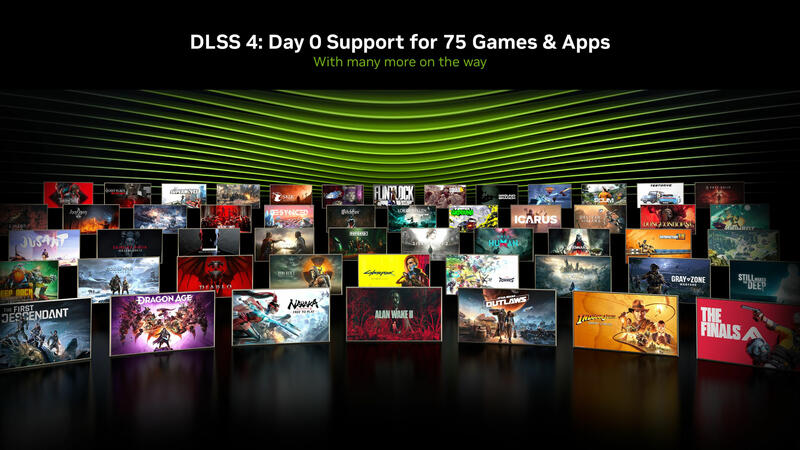 DLSS Support für 75 Spielen DLSS Support für 75 Spielen