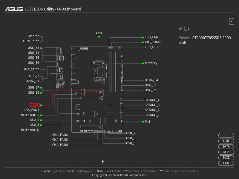 ASUS ROG STRIX B860 F Gaming WIFI BIOS Q Dashboard 2