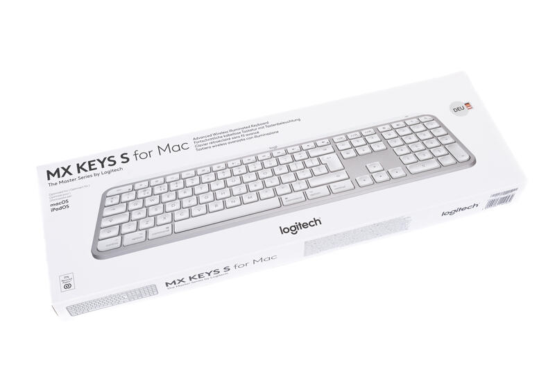 Logitech Keys S for Mac Verpackung Logitech Keys S for Mac Verpackung