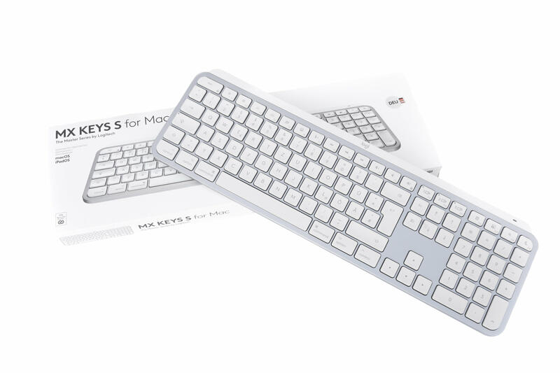 Logitech Keys S for Mac Frontansicht Logitech Keys S for Mac Frontansicht