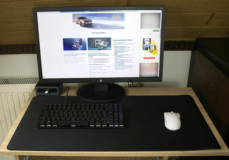 NZXT Zone schwarz mit Tastatur und Maus NZXT Zone schwarz mit Tastatur und Maus