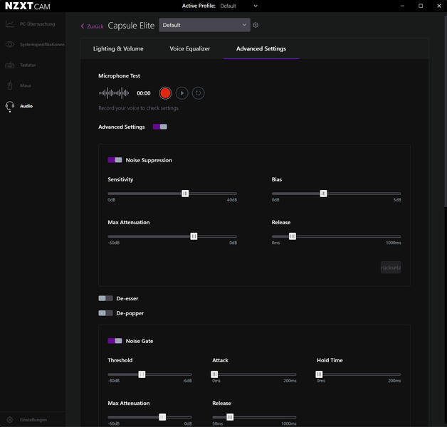NZXT Capsule Elite Software 3.1 NZXT Capsule Elite Software 3.1