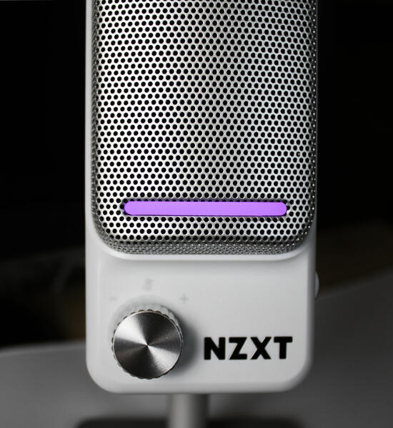 NZXT Capsule Elite Status LED Lila Mikrofonlautstärke NZXT Capsule Elite Status LED Lila Mikrofonlautstärke